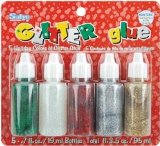 Christmas glitter glue